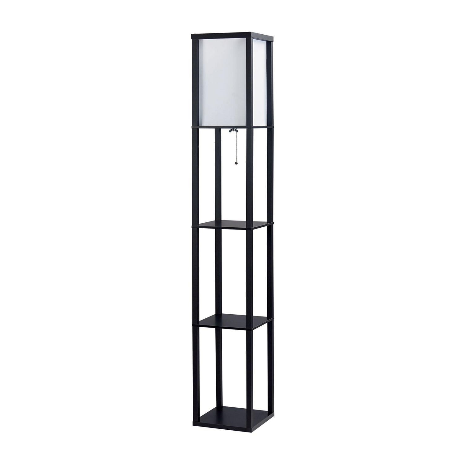 Lampadaire sur pied HOMETRENDS 160 cm, noir