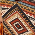 thumbnail image 4 of Lovzfmll Women's Sundress, V-Neck Sleeveless with Spaghetti Straps & Print & Low Back, Bohemian Maxi Dress Brown, S, 4 of 7