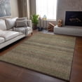 thumbnail image 6 of Addison Rugs Mayfield Washable Transitional Stripes Khaki Rectangle Rug, 3' x 5', 6 of 6