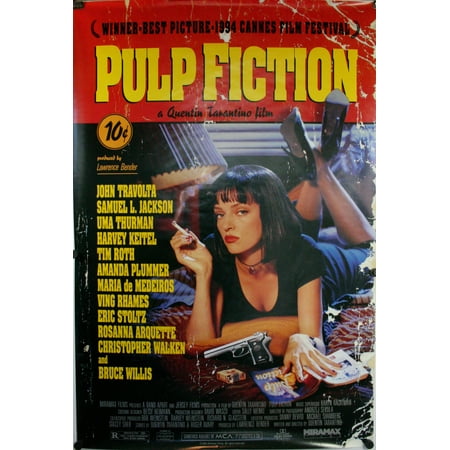 Pulp Fiction Uma Thurman Poster 36 x 24 Quentin Tarentino Movie
