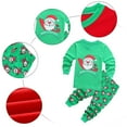 thumbnail image 2 of Boys Pajamas For Baby Girls Boys Christmas Santa Claus XMAS Pajamas Set Cotton Pjs Toddler Sleepwear Kids Clothes Set,Size 1-2 Years, 2 of 2