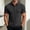 Black, variant on Josdec Men's Slim Fit Knit Polo Shirt Breathable Short Sleeve Casual Summer Business Outing Tops, Sizes M-XXXXL