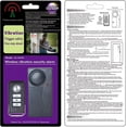 thumbnail image 4 of Bike Alarm Wireless Vibration Motion Sensor with Remote Control Burglar Anti-Theft for Bicycle E-Bike Motorcycle Scooter Basket Trailer Equipment Fenc, 4 of 4