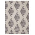 thumbnail image 1 of Outdoor Washable Navarre Ivory & Brown 7' x 9' Area Rug, 1 of 9