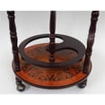 thumbnail image 4 of Globe Bar Table 330mm 4 Legs Stand - Red, 4 of 6