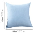 thumbnail image 3 of FNGZ 5.51 x 3.94 Inches Sky Blue Linen Cotton, 3 of 3