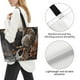 thumbnail image 3 of Balery Leopard On Tree Branch Bolsa Tote Estilo Estético con Cremalleras, Bolsa de Hombro, Bolsa de Compras Grande y Plegable, 3 of 8