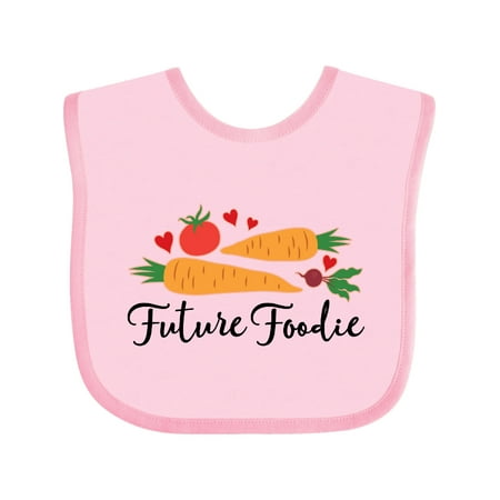 

Inktastic Future Foodie Cute Vegetable Gift Baby Boy or Baby Girl Bib
