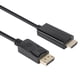 thumbnail image 3 of Cable adaptador DisplayPort a HDMI, cable adaptador de video DisplayPort a HDMI de gran tamaño Cable adaptador impulsado por el rendimiento, 3 of 9