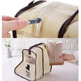 thumbnail image 3 of Bolsas para guardar botas, a prueba de polvo y con cremallera, para el hogar y viajes (beige, pantalones cortos), 3 of 4