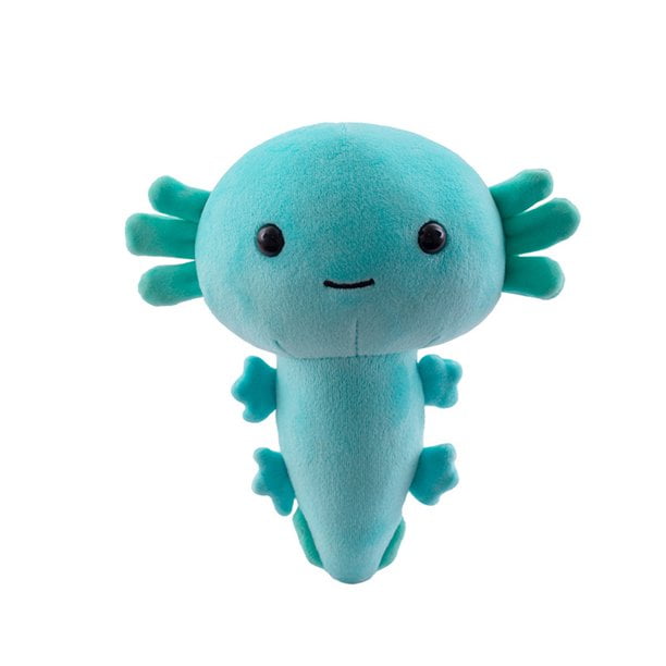 Figura de peluche de salamandra de dibujos animados de 20 cm azul Tiffany