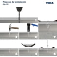 thumbnail image 3 of Fixing Systems INCO432 [ IN-CO] Indemoll Anchor for Fixing in Hollow Elements with (M4 Screw x 32 Ø7), 32 mm, Diameter 7 mm, Set of 100 Pieces, 3 of 3