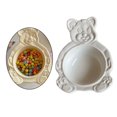 thumbnail image 5 of Korean Style Cartoon Ceramic Bowl Cereal Breakfast Bear-shaped Oatmeal Bowl, 5 of 9
