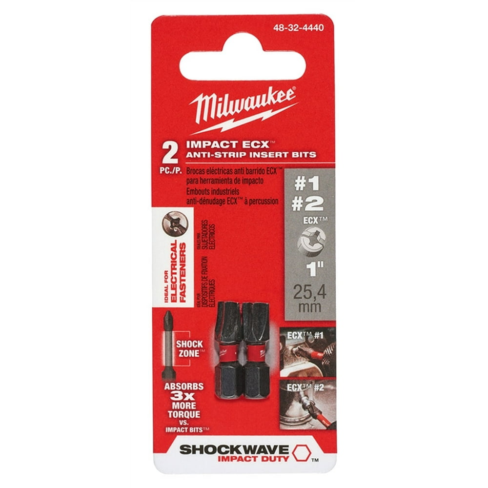 BIT IMPACT ECX1ECX2 2PK 1IN