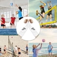 thumbnail image 3 of Toudaret 2Pcs Volleyball Arm Sleeves Thumb with Protection Pads, Hole Design High Elastic Forearm Sleeves Padded Volleyball Sleeves, 3 of 5