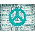 thumbnail image 2 of Grey, Jace 24x19 White Modern Wood Framed Museum Art Print Titled - Peace, 2 of 4