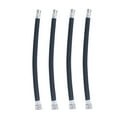 thumbnail image 4 of LULULION Bike Pump Extension Hose Black Threaded Nozzle for Easy Installation 4Pcs, 4 of 8