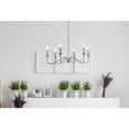 thumbnail image 4 of Home Decorative Rohan 30" Iron Chandelier In Polished Nickel, 4 of 10