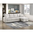 thumbnail image 2 of Lexicon Dimitri 2-Piece Microfiber Sectional with Right Chaise in Ice, 2 of 13