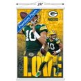 thumbnail image 3 of NFL Green Bay Packers - Jordan Love 24 Wall Poster with Magnetic Frame, 22.375" x 34", 3 of 5