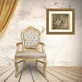 thumbnail image 3 of Jan Bulas 22x20 Gold Ornate Framed and Double Matted Museum Art Print Titled - Composition with Ostaches. (1908), 3 of 4