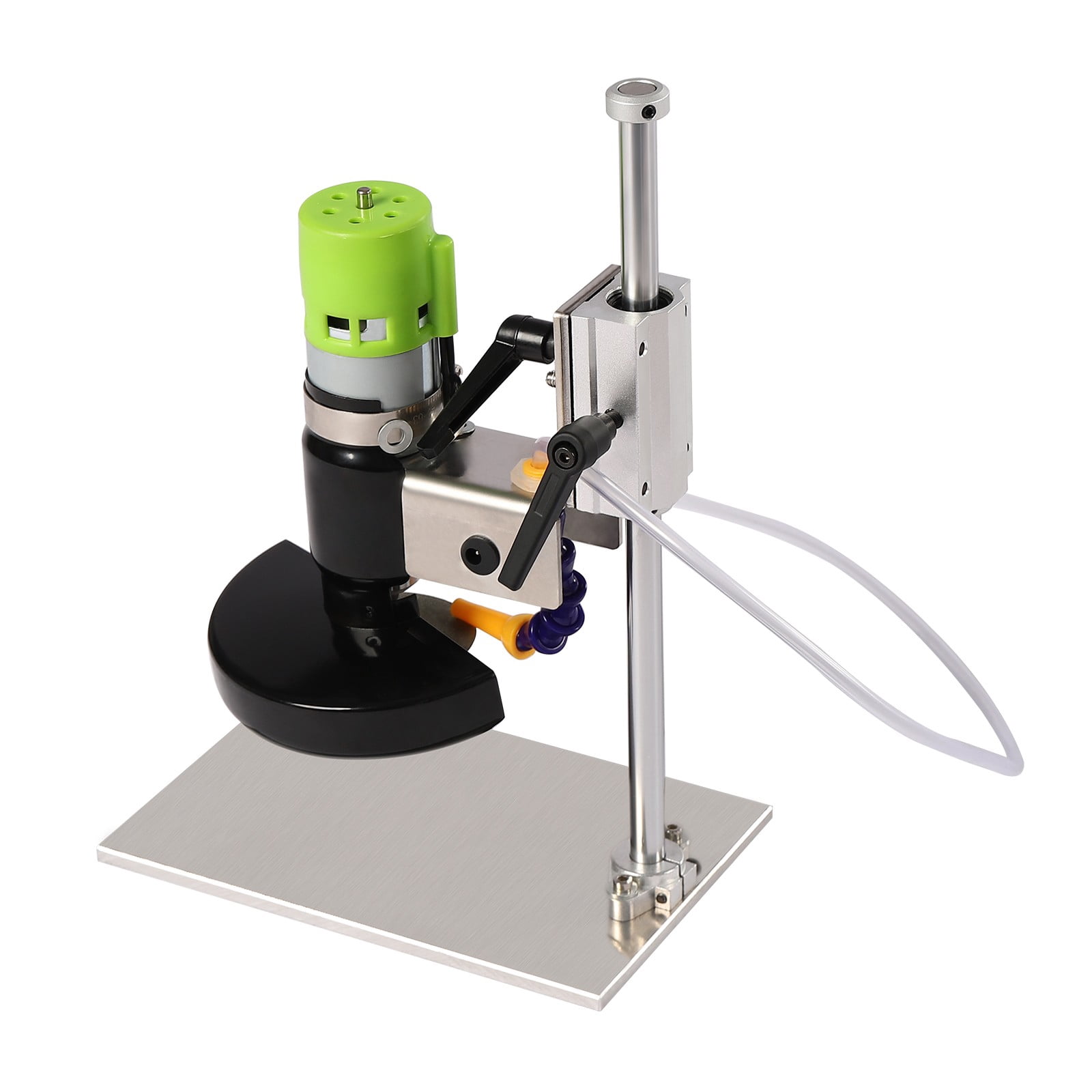 ToppiJoy Electric Glass Bottle Cutter, Glass Bottle Cutting with 3 Saw Blades, Glass Cutter Machine Adjustable Speed