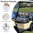 thumbnail image 5 of Garronmavis Camouflage Golf Club Golf Cart Seat Cover Replacement for Outdoor Protection Soft Split Backrest Front Seat Cover Keeps Clean Universal for Summer Spring Fall Winter, 5 of 6