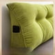 thumbnail image 4 of Cojín de noche de vellón de maíz, bolsa suave, respaldo grande, almohada de lectura, almohada triangular de protección de cintura, sofá de sala de estar, almohada suave, 4 of 5