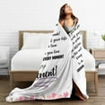 thumbnail image 6 of Retirement Gifts Retirement Blanket Retired Throw Floral Blankets for Boss Coworker Friend Farewell Gifts 50X60 in, 6 of 6