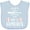 AE-Light Blue, variant on Inktastic Baseball To-Do List- Future Homerun Hitter Boys or Girls Baby Bib