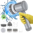 thumbnail image 3 of Fuebueo Clearance Cleaning Tools Power Cleaning Brush Portable Handheld Spin Scrubber for Cleaning Sink/Stove/Corner/Tile/Grout/Bowl, 3 of 9