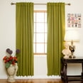 thumbnail image 2 of Blackout Curtain Rod Pocket Blackout Thermal Curtain Panels (Set of 2), 2 of 6
