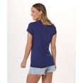 thumbnail image 2 of Boxercraft BW2104 Ladies Crewneck Tee-Navy-XL, 2 of 4
