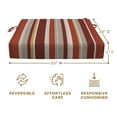 thumbnail image 6 of Stripe Brick Premium Dining Seat Cushion (2-Pack), 6 of 8