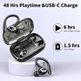 thumbnail image 5 of Wireless Earbuds BT5.3 IP7 48H LED Digital Display Earhook Bass for Men Women, 5 of 7