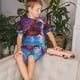 thumbnail image 4 of Balery Capybara Bathtub Fun Conjunto de Pijama Infantil de Manga Corta con Estampado – Ropa de Dormir de Algodón Suave-XX-Large, 4 of 6