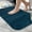 White-172, variant on Ultra Soft Absorbent Bath Mat 20x31.5 Inch Fluid Smoke Aurora Art Style, Turquoise Marble Pattern