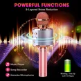 thumbnail image 2 of GGLUAAE Toys For 3-16 Years Old Girls Gifts,Karaoke Microphone for Kids,Best Fun Birthday Gifts for Teens Girl Boys(Gold), 2 of 7