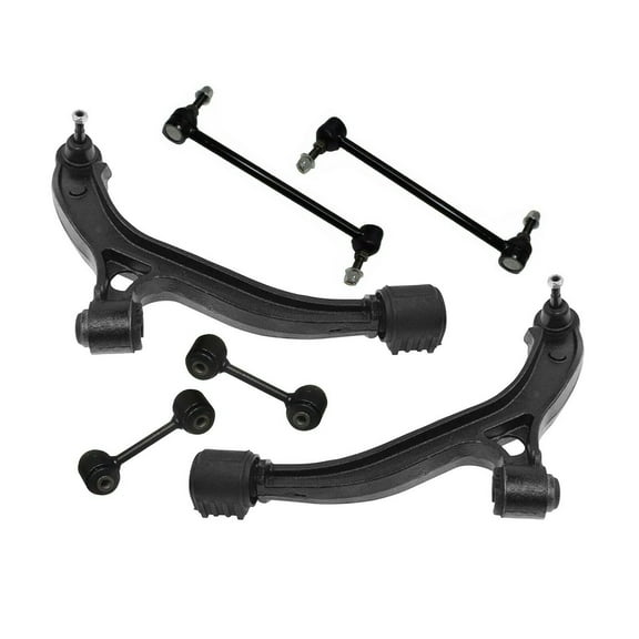 6 Pc Lower Control Arm   Front & Rear Sway Bar Links Suspension Kit Fits Left Right Side Fits select: 2001-2007 DODGE GRAND CARAVAN, 2001-2007 CHRYSLER TOWN & COUNTRY