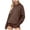 Coffee, variant on Oversized Hoodies Women Y2k Polka Dot Graphic Hoodie Long Sleeve Fleece Pullover Sweatshirts with Pocket Trendy Casual Wear (Black, M)