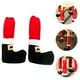 thumbnail image 4 of ColoMX 2 piezas de mesa decorativa calcetines de pierna muebles de Navidad gorras de la pierna cubiertas de pies de mesa, 4 of 7