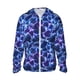 thumbnail image 1 of Fotbe Blue Lightning1 Chaqueta con Protección Solar UPF 50+ para Hombre y Mujer, Camisa con Capucha y Bolsillos-X-Large, 1 of 7