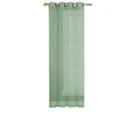 thumbnail image 3 of Gorgeous Home Linen Faux Silk Sheer Grommet Curtain Panels 108" x 63" Ruby Sage Green., 3 of 5