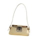 thumbnail image 3 of Bolso de hombro para mujer, bolso de mano brillante, bolso tipo cartera, bolso de hombro de viaje elegante para mujer Oro, 3 of 9