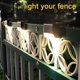 thumbnail image 4 of Luces solares para terraza, luz de paso con energía solar, resistente al agua, iluminación LED para vallas exteriores, acabado para terrazas, escaleras, patios, caminos, decoración de jardines, luz, 4 of 5