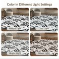 thumbnail image 7 of ODIKA 4'x6' Washable Area Rug Non-Slip, Chair-Friendly, Flatwoven Tattoo Aesthetic With Allover Scattered Motif Snake Serpent Vintage Playful for Home Office, Under Desk, 7 of 7