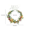 thumbnail image 3 of Head Chain Bradem Headwear Wreath Women's Headwear Wedding Festival Birthday Party Mixed Colors, Home Brand , Green 1X Simulation Wreath Headdress, One Size, 3 of 6