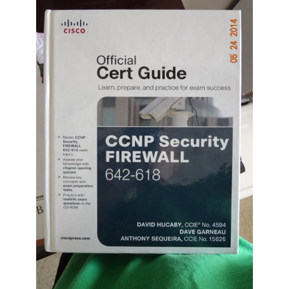 Pre-Owned CCNP Security Firewall 642-618 Official Cert Guide, 9781587142710, 1587142716, Hardcover, 1 edition