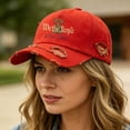 thumbnail image 5 of 250th Anniversary USA Hat, Distressed Ragged Cap1776-2026 Patriotic Baseball Caps, for Men Women Vintage-Style Adjustable Red, 5 of 5