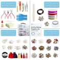 thumbnail image 4 of Jewelry Making Kit, 1960 pcs Jewelry Making Supplies Includes Jewelry Beads, Instructions, Findings, Wire for Bracelet, Necklace, Earrings Making Kit for Adults by Inscraft, 4 of 7